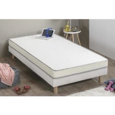 DEKO DREAM Matelas Mousse 90 x 190 - Confort Ferme - epaisseur 10 cm - Fabrication europ&eacute;enne - finlandek huopa