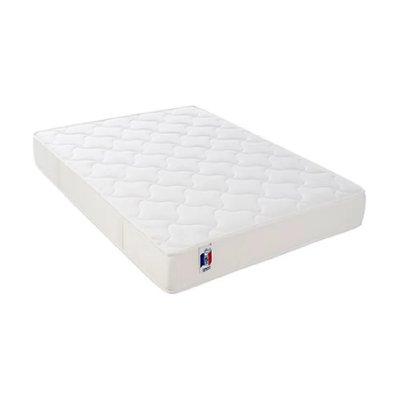 DOUX SOMMEIL Matelas Mousse ferme r&eacute;versible VEGA Fabriqu&eacute; en France Dimensions - 140 x 190 cm 