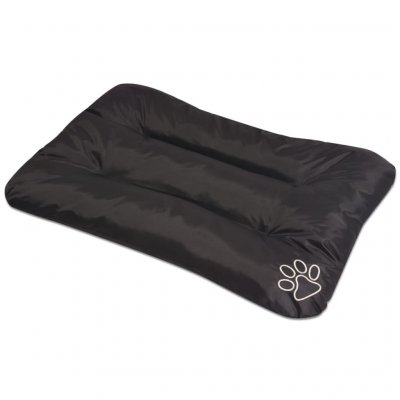 VIDAXL Matelas pour chiens Taille xxl Noir