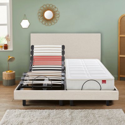 EPEDA Matelas relaxation  balade &eacute;quilibr&eacute; 2x90x200