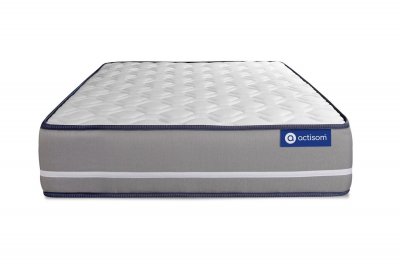 ACTISOM Matelas ressorts ensach&eacute;s actiflex pur 90x200cm 3zones de confort
