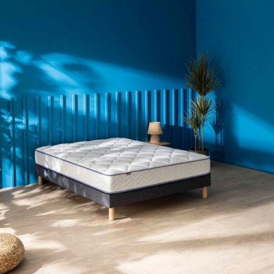 MERINOS Matelas ressorts ensach&eacute;s   mousse m&eacute;moire  SWEETY 160x200