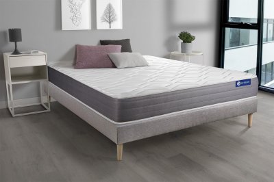 ACTISOM Matelas + sommier 140x190 m&eacute;moire de forme  - Actimemo dream