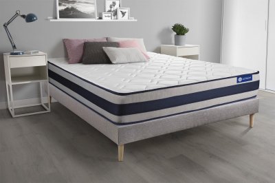 ACTISOM Matelas + sommier 140x200 m&eacute;moire de forme  - Actimemo ergo