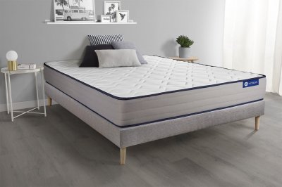 ACTISOM Matelas + sommier 140x200 m&eacute;moire de forme  - Actimemo form