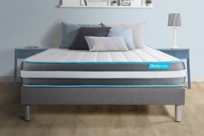 BODYCARE Matelas + sommier 140x200 m&eacute;moire de forme  Bodyform