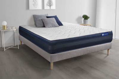 ACTISOM Matelas + sommier 180x200 latex et m&eacute;moire de forme  - Actilatex tech