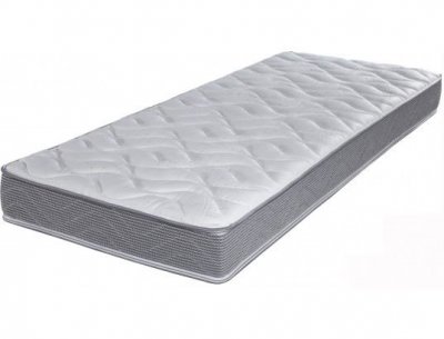 EBAC Matelas wave 80x200 - mousse - hauteur 18 cm - soutien morphologique 3 zones confort