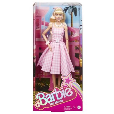 MATTEL  Barbie The Movie poup&eacute;e Barbie in Pink Gingham Dress- - Poup&eacute;e