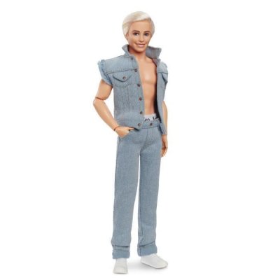 BARBIE Mattel  The Movie poup&eacute;e Ken Wearing Denim Matching Set- - Poup