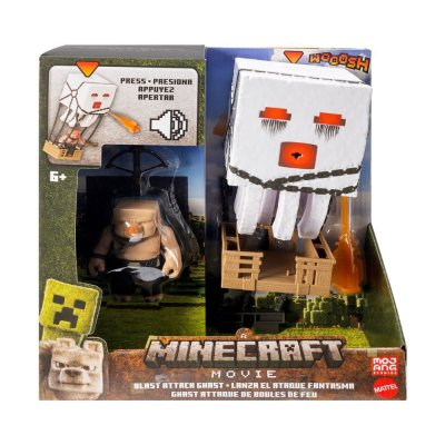 MINECRAFT Mattel Figurine  le film Blast Attack Ghast
