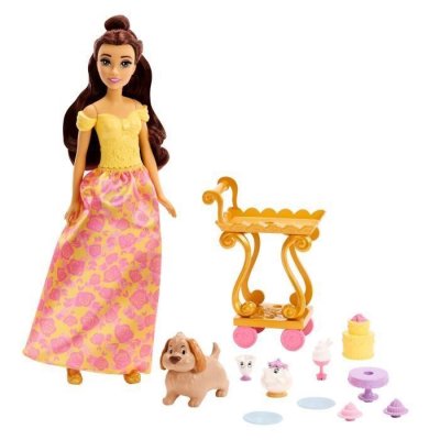 DISNEY PRINCESSES Mattel Games Bella Tea Party Doll Jaune