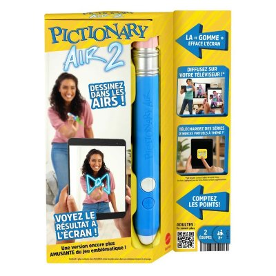 MATTEL  Games Pictionary Air 2.0 Educational Game Clair