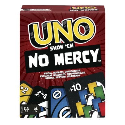 Mattel Games - UNO No Mercy - Jeu de cartes pour toute la famille