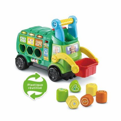 VTECH BABY Maxi camion poubelle  Recyclo'formes 