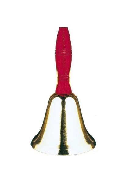 WIDMANN Maxi Cloche Pere Noel En Laiton - Dor&eacute;