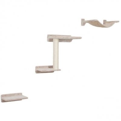KERBL Maxi-Pet 81632 Zugspitze Mur d'escalade pour chat Beige