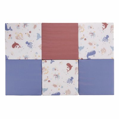 TINEO Maxi tapis malin Tr&eacute;sors de l'oc&eacute;an (180 x 120 cm)
