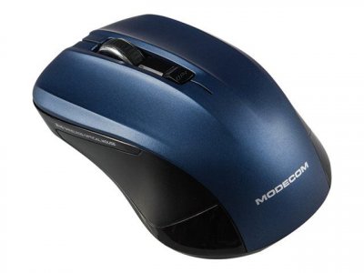 MODECOM MC-M9.1 - Souris - optique - 4 boutons - filaire - USB - noir, bleu