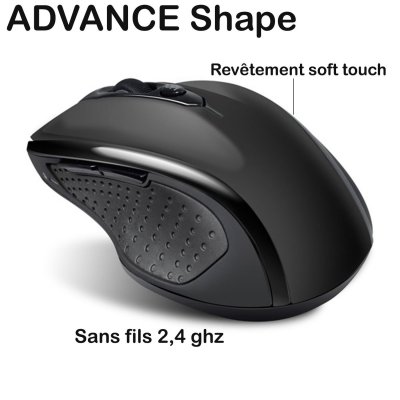 ADVANCE MCAD-S-SHAPE-RE-Peripheriques/Souris