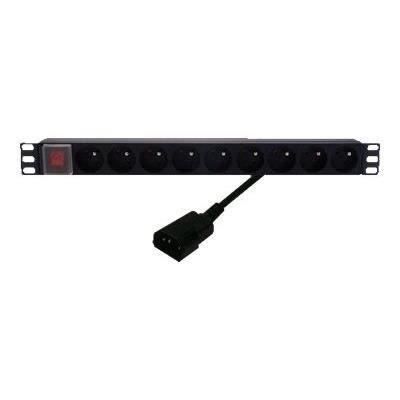 MCL SAMAR MCL R&eacute;glette &eacute;lectrique rackable - 9 prises avec terre 16 A c&acirc;ble C14