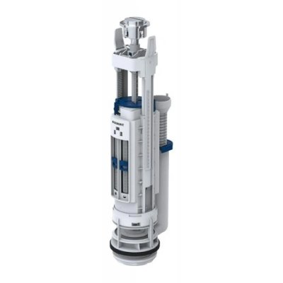 GEBERIT M&eacute;canisme chasse G&eacute;b&eacute;rit 3/6L type 290-Chrom&eacute; brillant
