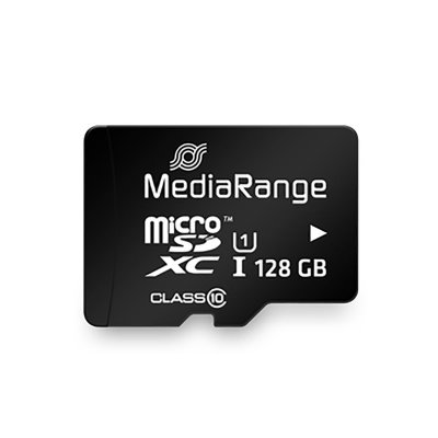 MEDIARANGE  Mic-Sdxc Card 128 GB Cl10 Adapt Uhs 1