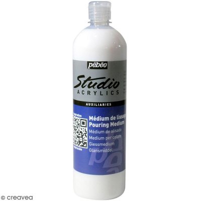 PEBEO M&eacute;dium de lissage - Pouring medium - 1 L - P&eacute;b&eacute;o - couleur variant