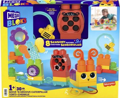MEGA BLOKS  Buildable Caterpillar of the Senses