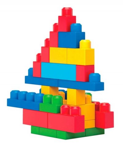 MEGA BRANDS MEGA BLOKS Sac - 80 Briques - DCH63