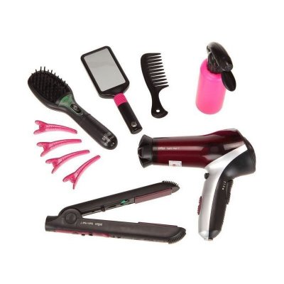 KLEIN Mega set de coiffure - Braun : Satin Hair