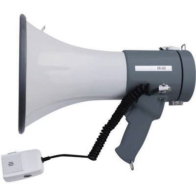 SPEAKA M&eacute;gaphone  ER-66S avec sir&egrave;ne et micro