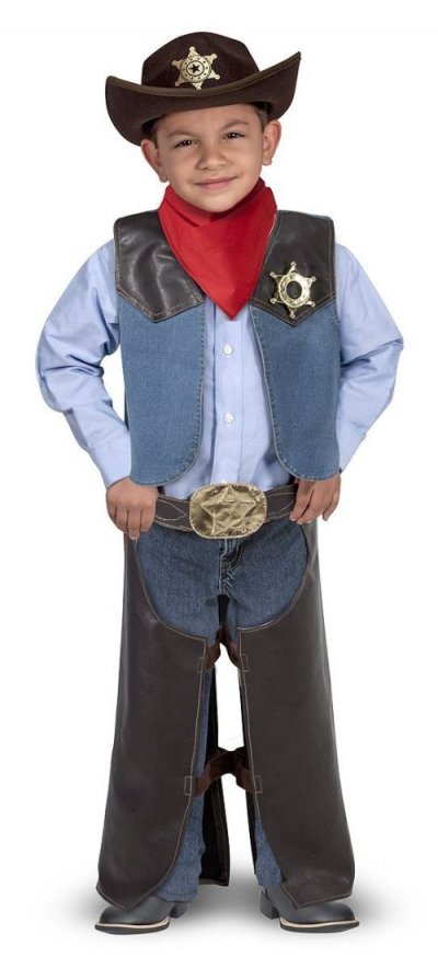 MELISSA & DOUG Melissa & Doug Cowboy Costume Jeu de r&ocirc;le