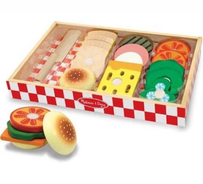 MELISSA & DOUG MELISSA & DOUG Ensemble De Pr&eacute;paration De Sandwichs En Bois
