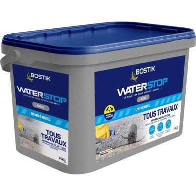 BOSTIK Membrane d'&eacute;tanch&eacute;it&eacute;  - direct sans primaire Gris 14 kg
