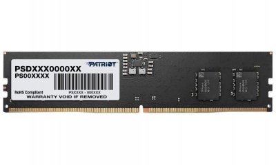 PATRIOT MEMORY M&eacute;moire RAM Patriot Signature Line PSD58G480041 8Go DDR5 4800MHz CL40 Noir