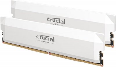 CRUCIAL M&eacute;moires -  -  Pro DDR5 6400MHz - 2 x 32Go / CL40 / WH 
