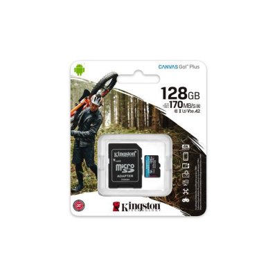 KINGSTON memoria micro sd 128gb  canvas go! plus 
