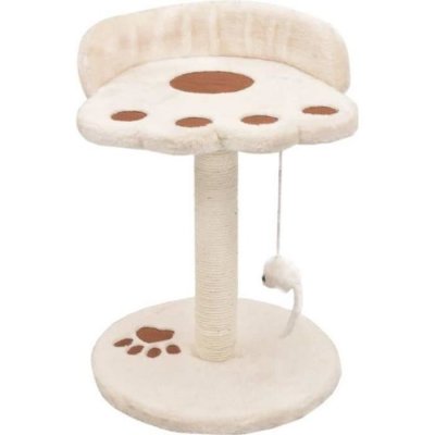 VIDAXL Mercatoxl - Arbre &agrave; chat avec griffoir en sisal 40 cm Beige et Marron