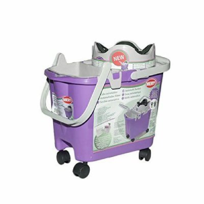 MERY  seau &agrave; roulettes bibac 15 l + 3 l avec essoreur