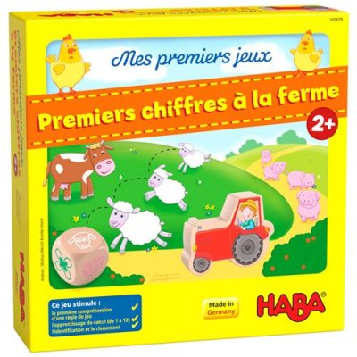 HABA Mes premiers jeux  Premiers chiffres &agrave; la ferme 