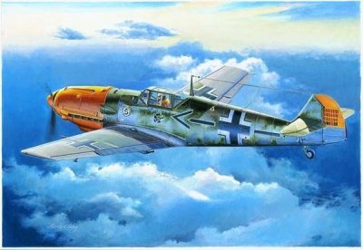 TRUMPETER Messerschmitt Bf 109e-4 -  95t02289--