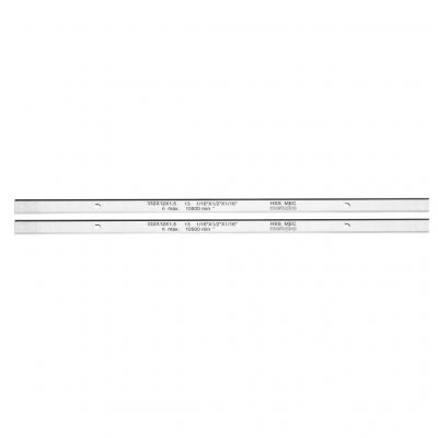 METABO  - 2 fers de rabot HSS 332 x 12 x 1.5 mm pour DH 330/316