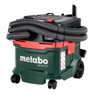 METABO  - Aspirateur universel asa 20 l pc (602085000) avec d&eacute;colmatage manuel du filtre Carton