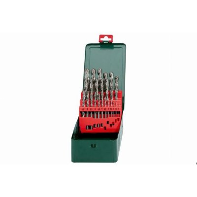 METABO  Cassette de forets HSS-G, 25 pi&egrave;ces &laquo; Promotion &raquo;