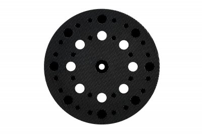 METABO  Plateau 125 mm, tendre, perfor&eacute;, pour Sxe 425