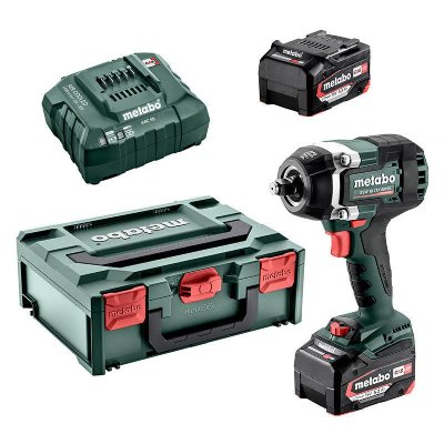 METABO  Visseuse &agrave; choc SSW 18 LTX 800 BL, 18V/2x5.2Ah - 602403650