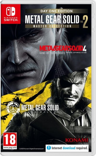 FLASHPOINT UIE Metal Gear Solid Master Collection Vol.2 D1 Nintendo Switch