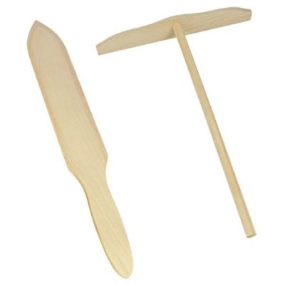 METALTEX  579701 Cr&ecirc;pes Spatule-Set Bois Multicolore 25 x 15 x 5 cm
