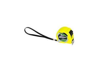 RIBIMEX M&egrave;tre ruban autobloquant mesure 5m x 28mm &agrave; Double Sens de Lecture